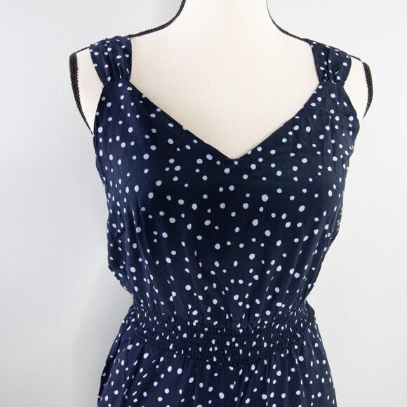 loft jumpsuit polka dot tie back - Picture 6 of 13